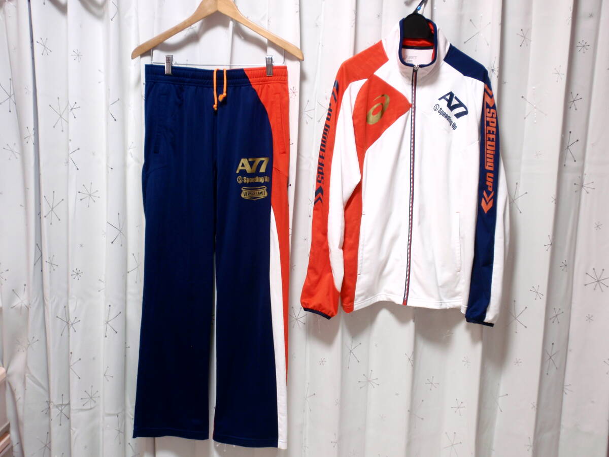 Lサイズ◆《asics /アシックス》A77◆ジャージ上下セット!◆中古良品!拍卖