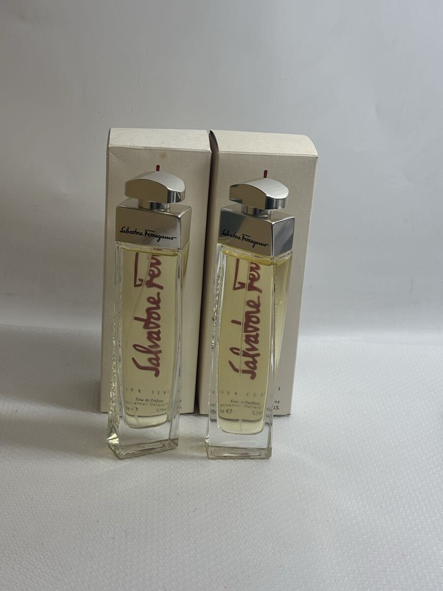 『未使用』Salvatore Ferragamo 香水 2本セット拍卖