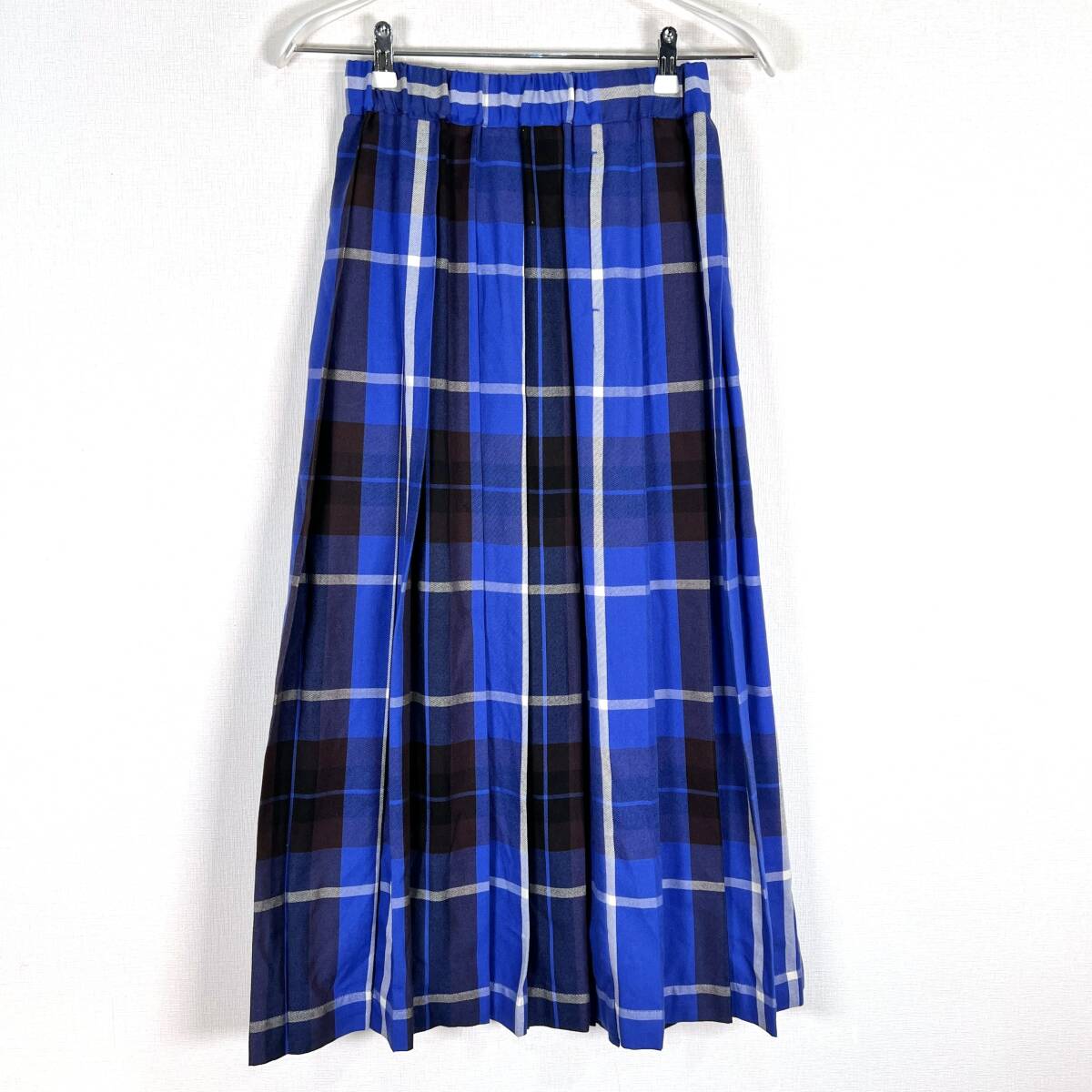 【URBAN RESEARCH Sonny Label】アーバンリサーチサニーレーベル チェック ロングスカート ウエストゴム レディース フリーサイズ【c035】拍卖