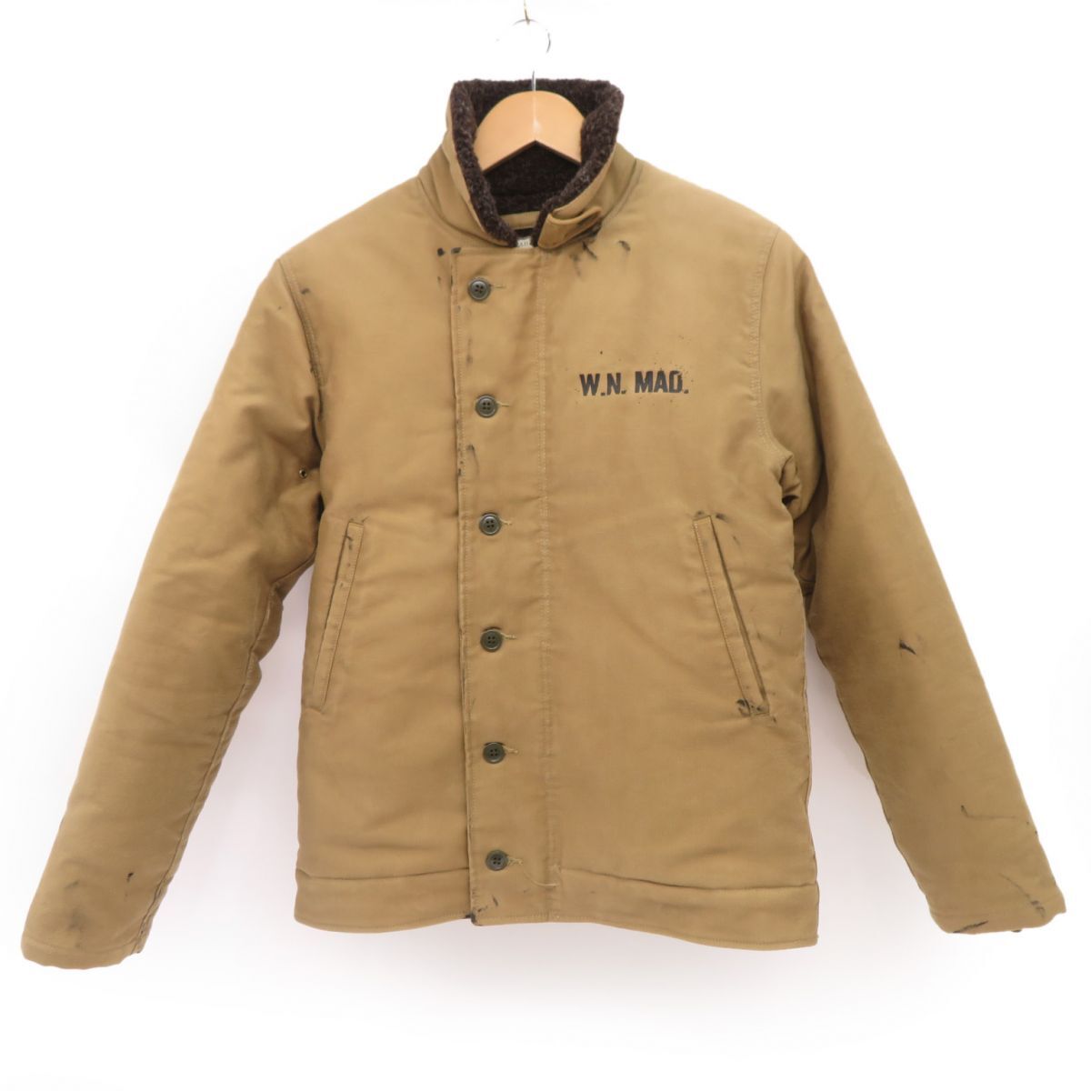 132 WEIRDO ウィアード N-1 デッキジャケット WRD-11-FW-02 Sサイズ ※中古拍卖