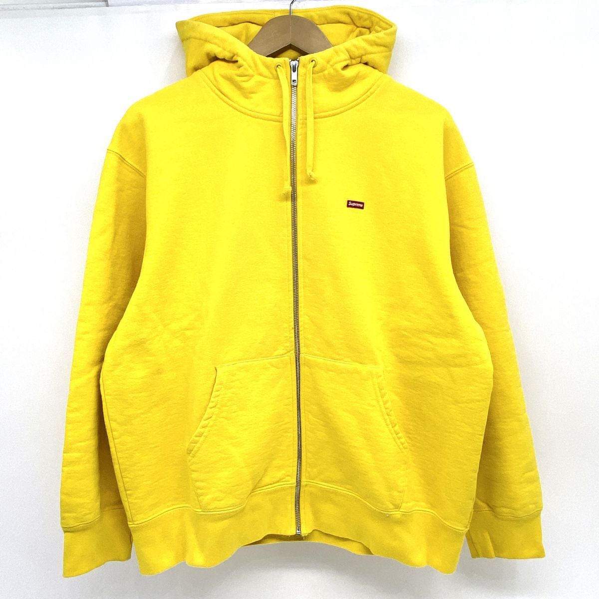 131 Supreme シュプリーム Small Box Logo Zip Up Hooded Sweatshirt スモールボックスロゴ パーカー Mサイズ ※中古拍卖