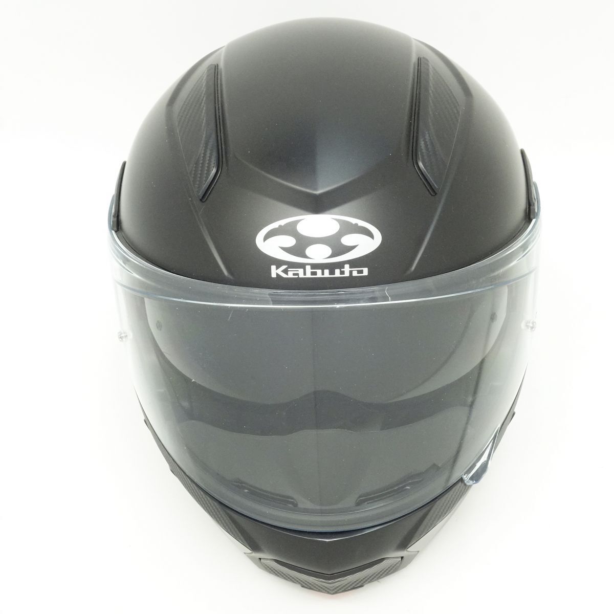 119 kabuto/カブト Ryuki/リュウキ マットブラック 55〜56cm 2020年製 バイクヘルメット 中古拍卖