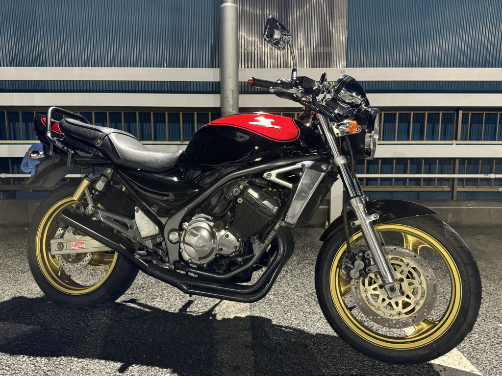 極上! 絶好調! カワサキ バリオス2 火の玉 BALIUSⅡ 250cc 1998年式 動画アリ ( GSX250F拍卖