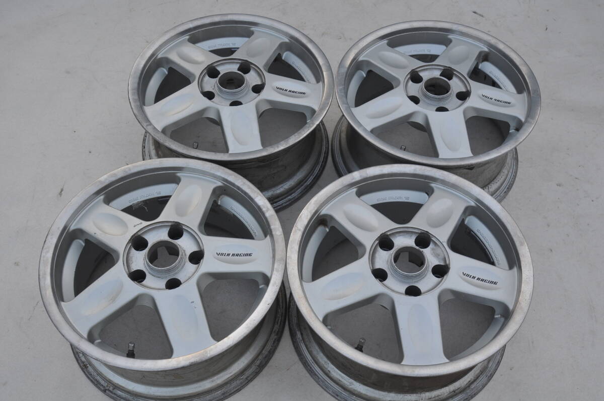 RAYS VOLK RACING EUROPE 16インチ 7.5J+35 PCD114.3 5穴 4本 レイズ ボルク EK9 JDM SW20 MR-2 拍卖