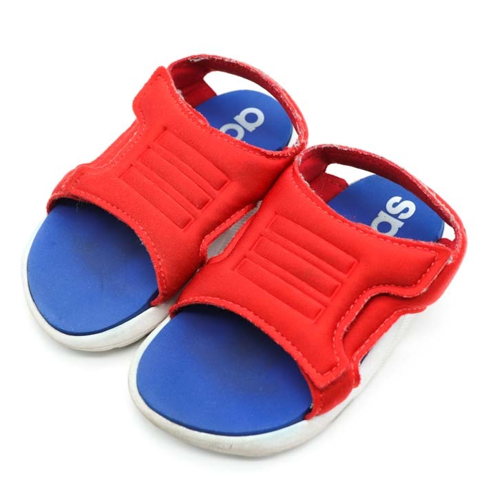 アディダス スポーツサンダル EG2231 アウトドア シューズ 靴 ベビー キッズ 男の子用 14cmサイズ レッド adidas拍卖