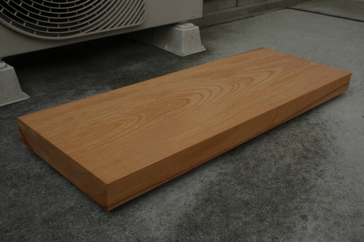 欅 けやき ケヤキ 無垢材 彫刻材 棚板 長さ71.9m 幅26.5cm 厚み4.5cm拍卖