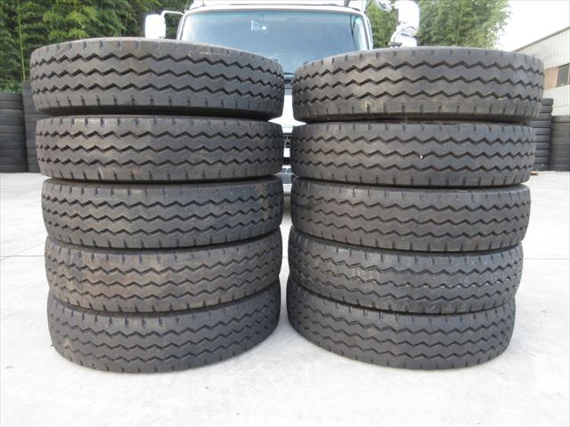 送料無料 新車外し 285/85R22.5 146/143J 11R22.5 16PR相当 ヨコハマ MY078 ダンプ用 10本セット拍卖
