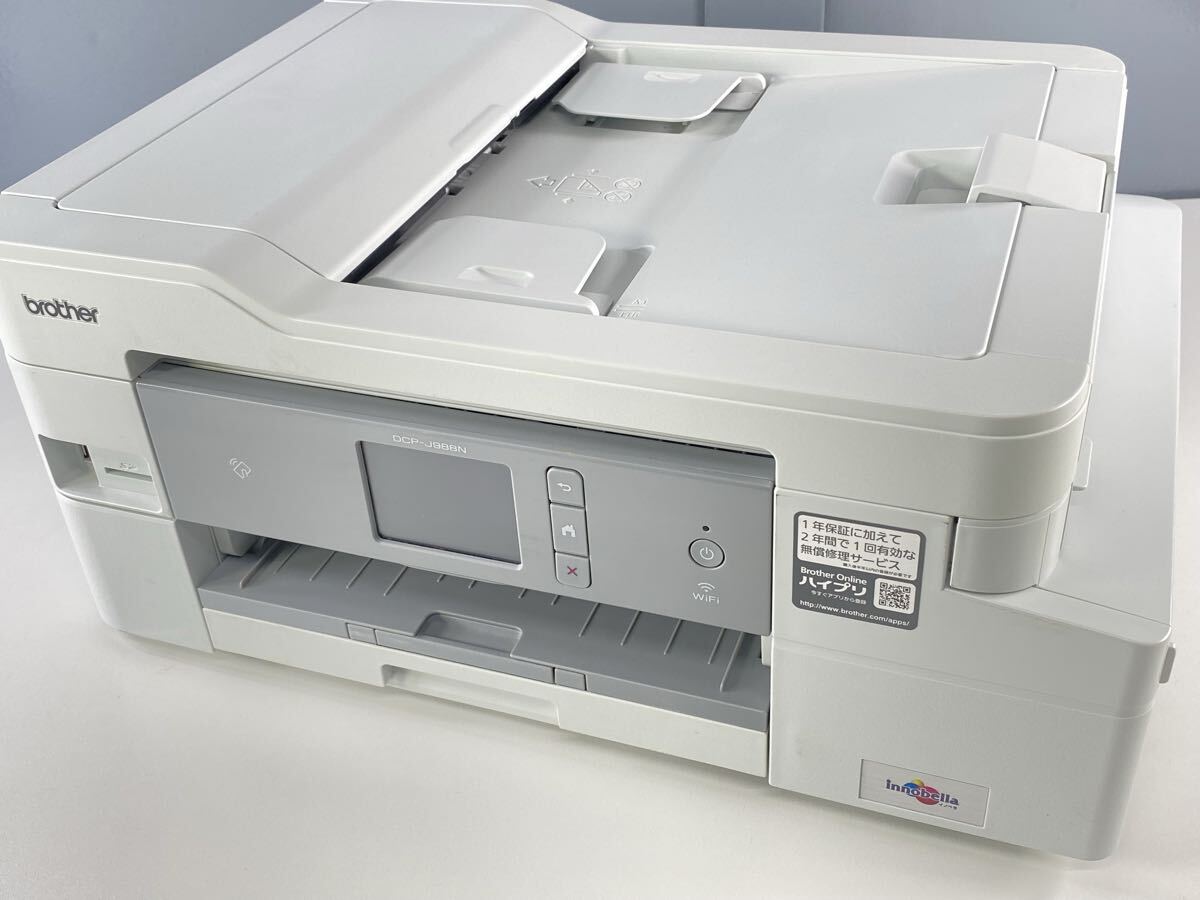 ★ brother ブラザー DCP-J988N インクジェットプリンター 複合機 A4 大容量インクカートリッジ 通電確認のみ ジャンク 中古品 管理KA700拍卖