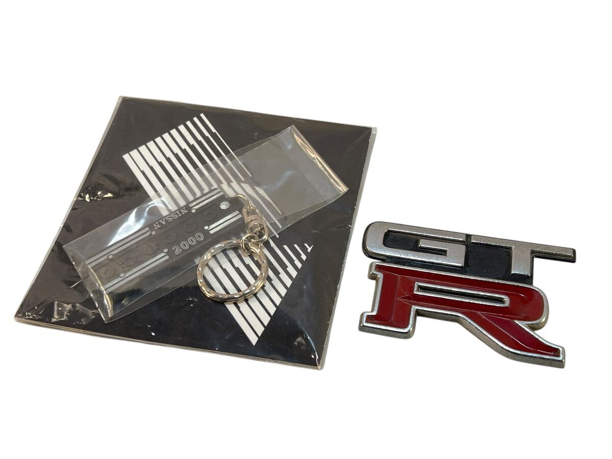 ◆ 日産 GT-R エンブレム S20 エンジン キーホルダー ハコスカ ケンメリ スカイライン グッズ 旧車 コレクション 当時物 現状品 管理KA739拍卖