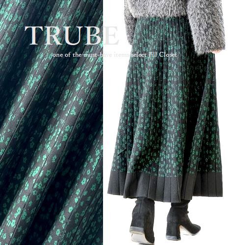 新品L~LL【送料185円】伸縮◎しっとり柔らかな もちもちジャガードニット素材*通勤オフィス対応◎ロングスカート7765.GREEN拍卖