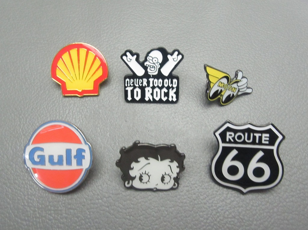 新品 ムーンアイズ ベティーちゃん ピンバッジ ピンバッチ ハットピン /22/ アクセサリー アメカジ 拍卖