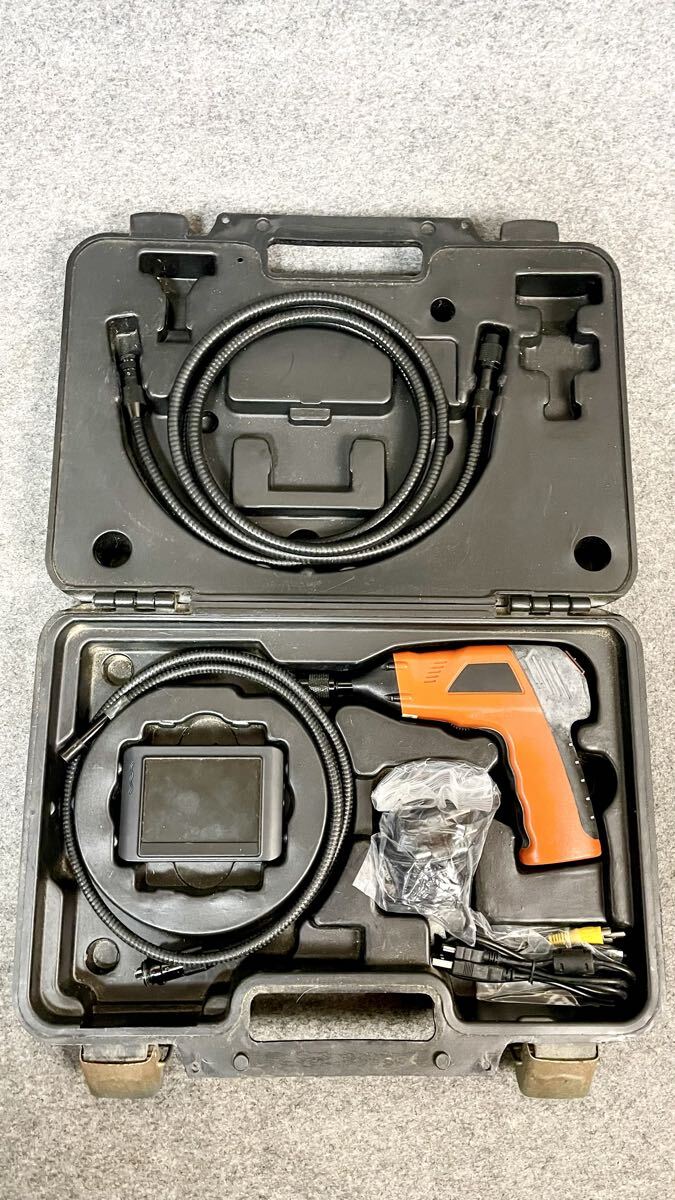 ケース付き日動 工業用内視鏡 ファイバースコープ 内視鏡 ケース、付属あり ジャンク拍卖