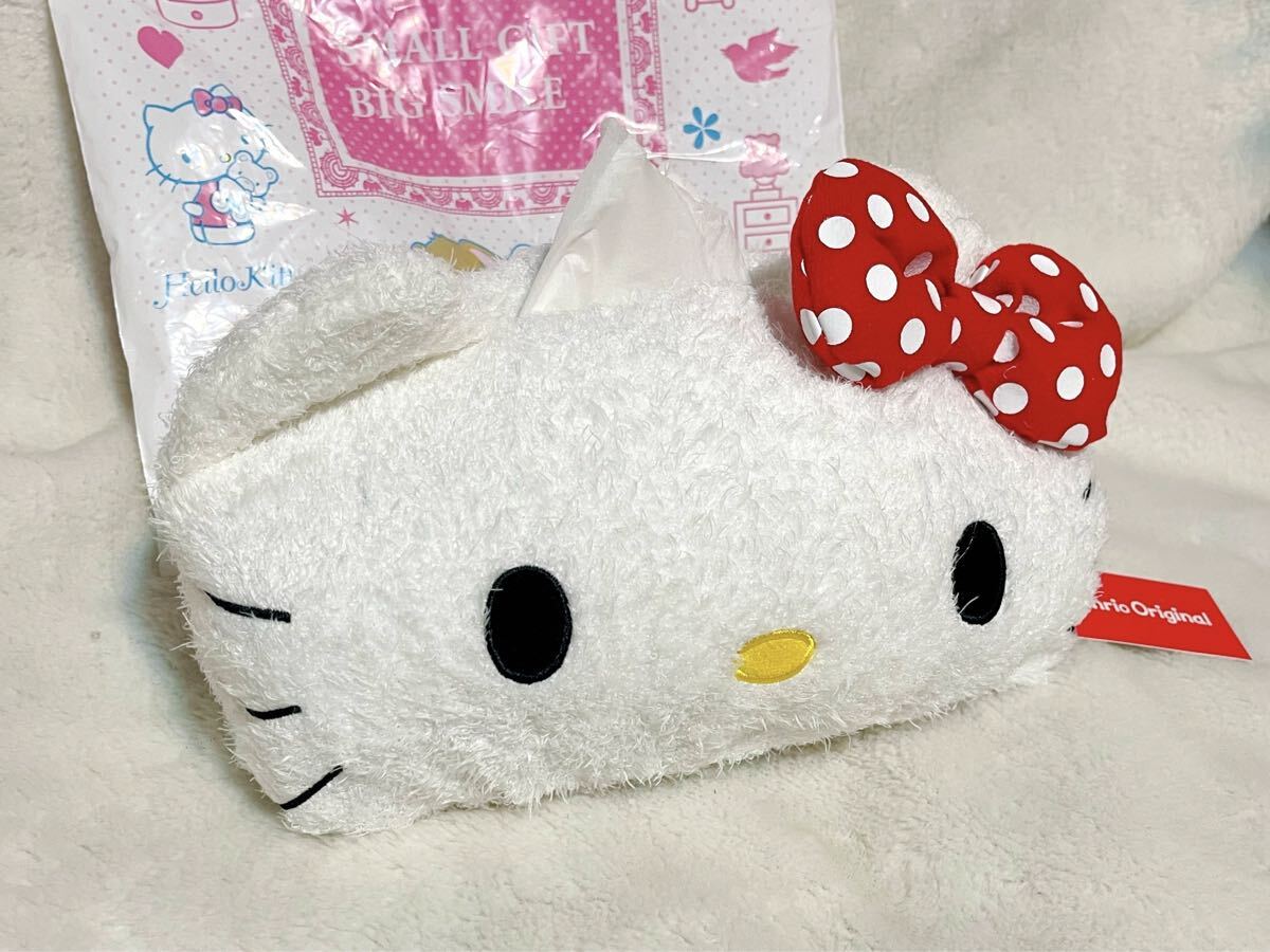 【 新品 未使用 】 HELLO KITTY ハローキティ ティッシュケース カバー ★ SANRIO サンリオ拍卖
