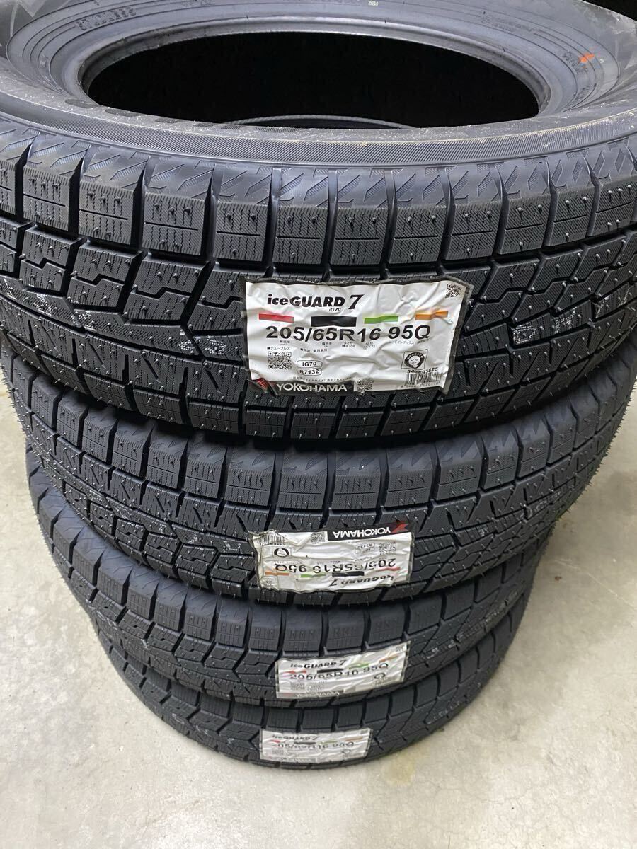格安 新品 25年製 ヨコハマ iG70 205/65R16 アイスガード7 iceGUARD7 4本セット拍卖