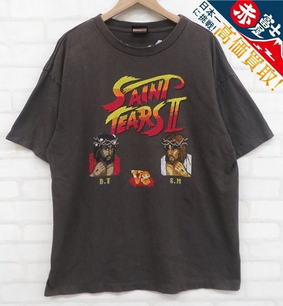 9T6926/SAINT MICHAEL×DENIM TEARS ストリートファイター2 Tシャツ セントマイケル デニムティアーズ拍卖