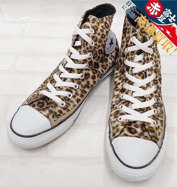 3S3056/CONVERSE ALL STAR LEOPARD HI 1C405 コンバース オールスター レオパードハイ拍卖