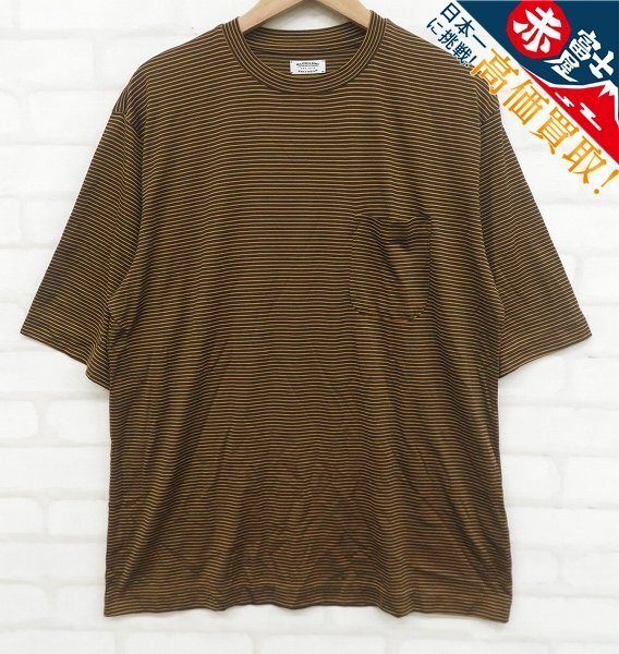 9T7020【クリックポスト対応】MAATEE&SONS WASHABLE SILK POCKET TEE MT3103-0901 マーティーアンドサンズ 半袖シルクポケットTシャツ拍卖
