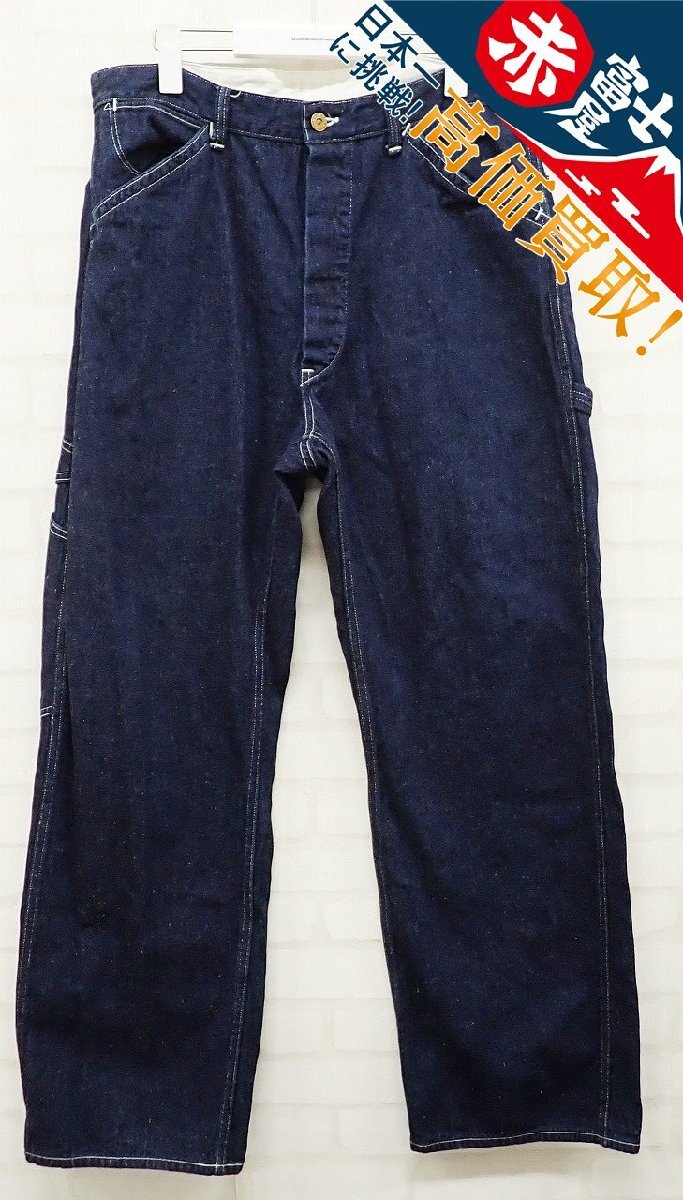 4P1472/ウエアハウス ジョングラッコー JG-12 アイアンワーカーズ デニムパンツ WAREHOUSE JOHN GLUCKOW拍卖