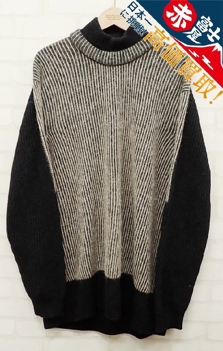 9T6145/Maison Margiela 10 ハイネックアルパカウールニットセーター S50HA0889 メゾンマルジェラ拍卖