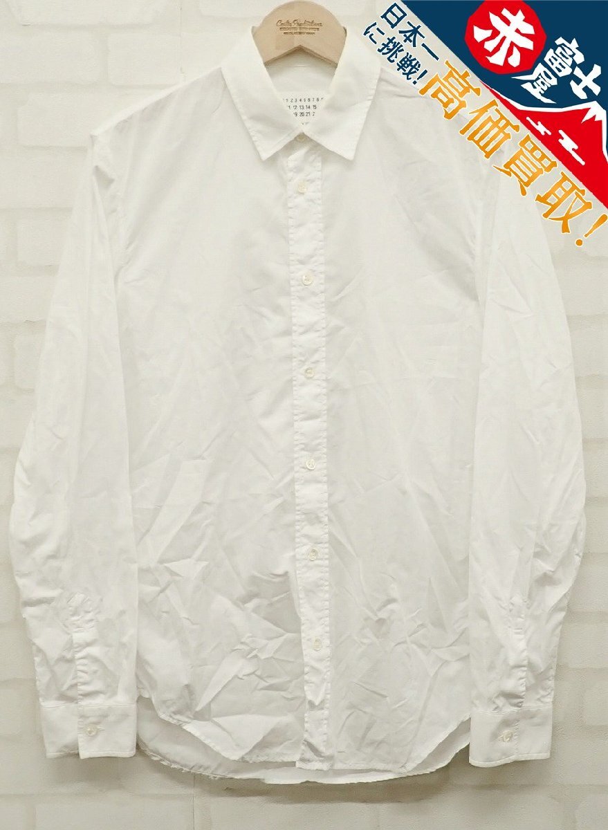 9T6161【クリックポスト対応】Maison Margiela 10 長袖シャツ S30DL0327 メゾンマルジェラ拍卖