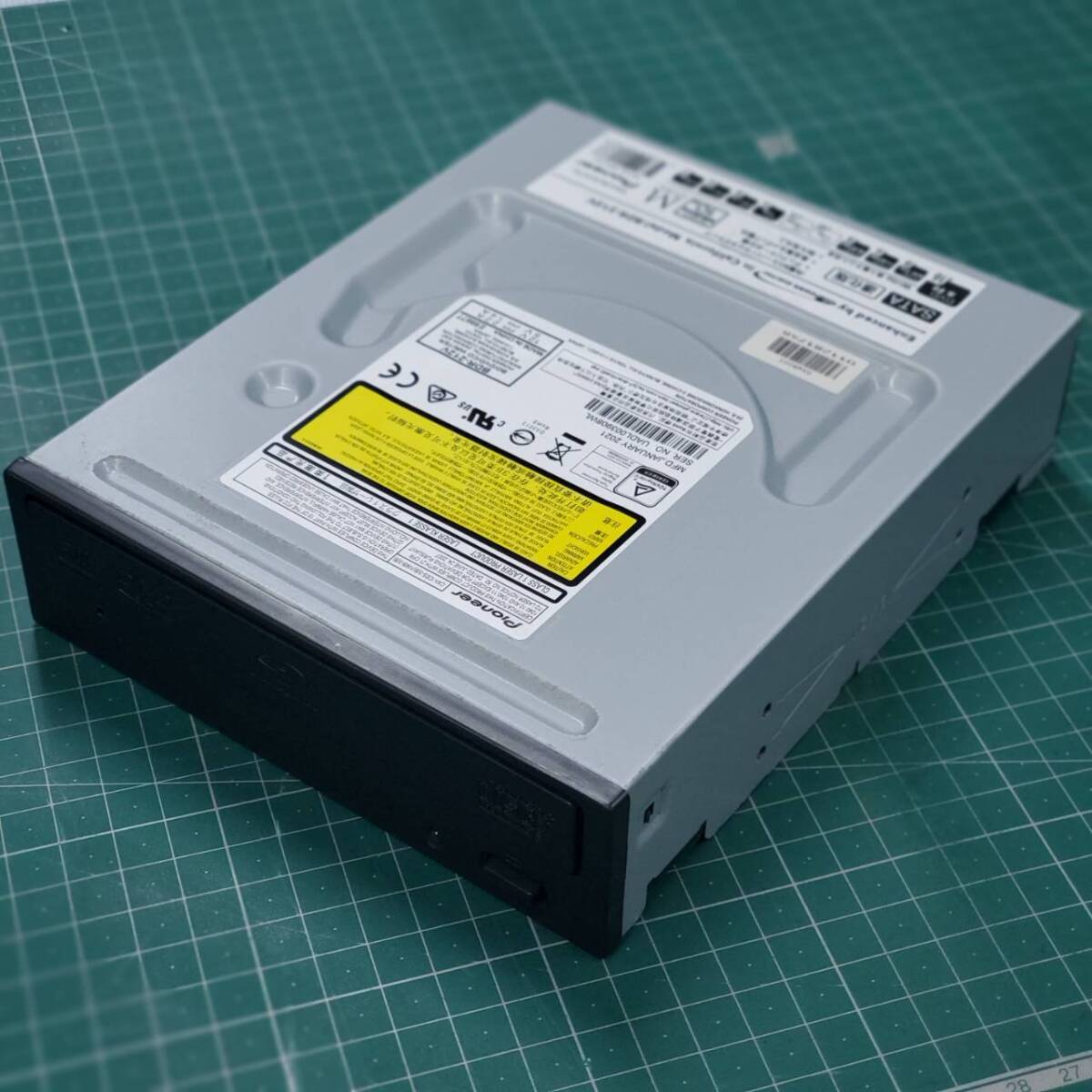 Pioneer 高年式 BDR-212 2021年製造 ブルーレイドライブ 書き込みテストOK パイオニア Blu-ray BD DVD 内蔵 5インチ SATA拍卖