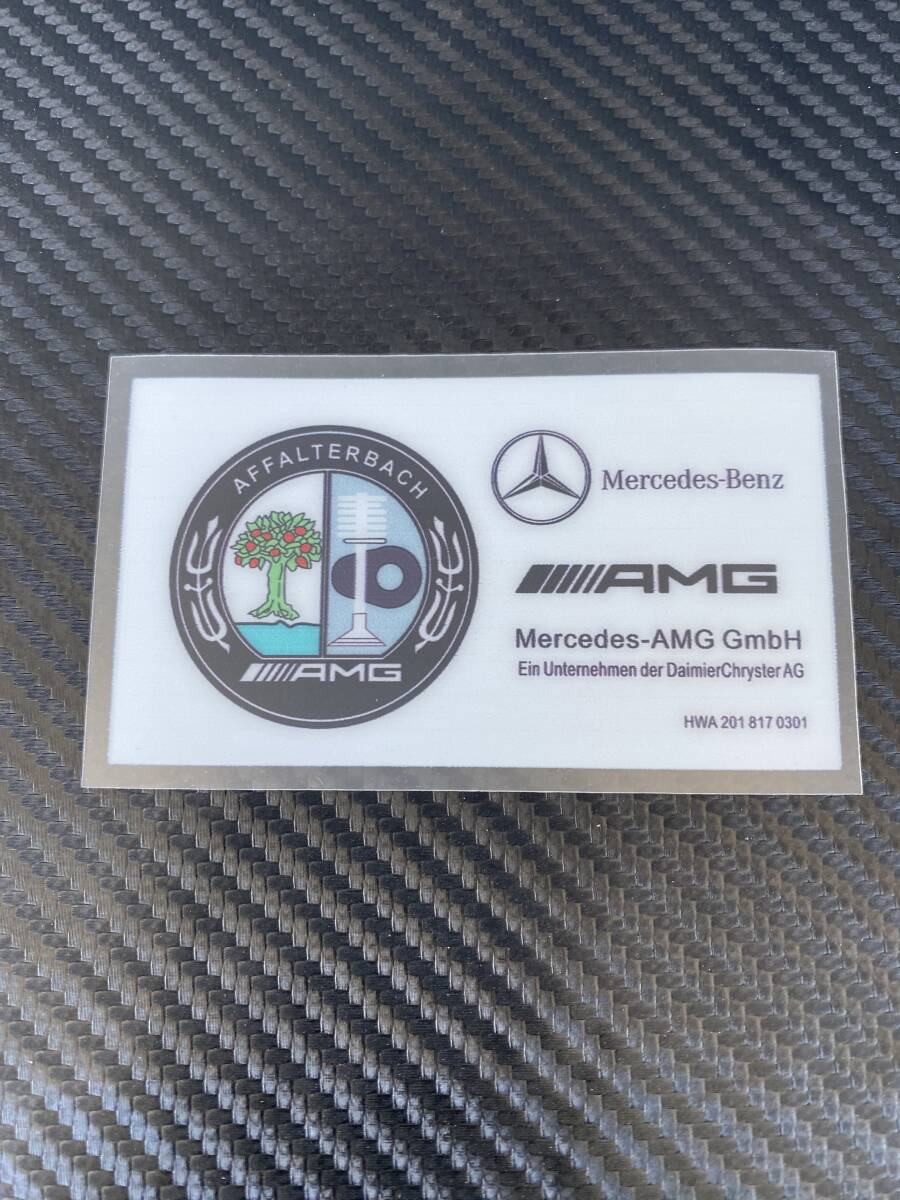 新着!限定!New AMG リア ウインドー サイドウインドー用内貼りステッカー 国内発送 S63 G63 A45 E63 拍卖