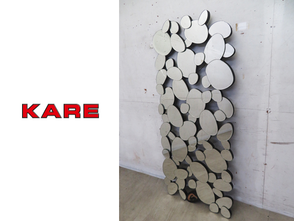 ■P318■KARE/カレ■ドイツ■Spiegel Water Drops/シュピーゲル ウォータードロップ■ウォールミラー■アクセント家具■拍卖