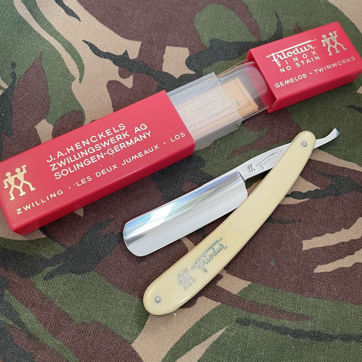 西洋剃刀 理容 HENCKELS カミソリ SOLINGEN 171/2拍卖