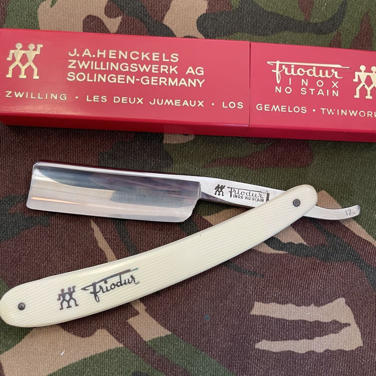 西洋剃刀 HENCKELS 理容 カミソリ ヘンケルス 17拍卖