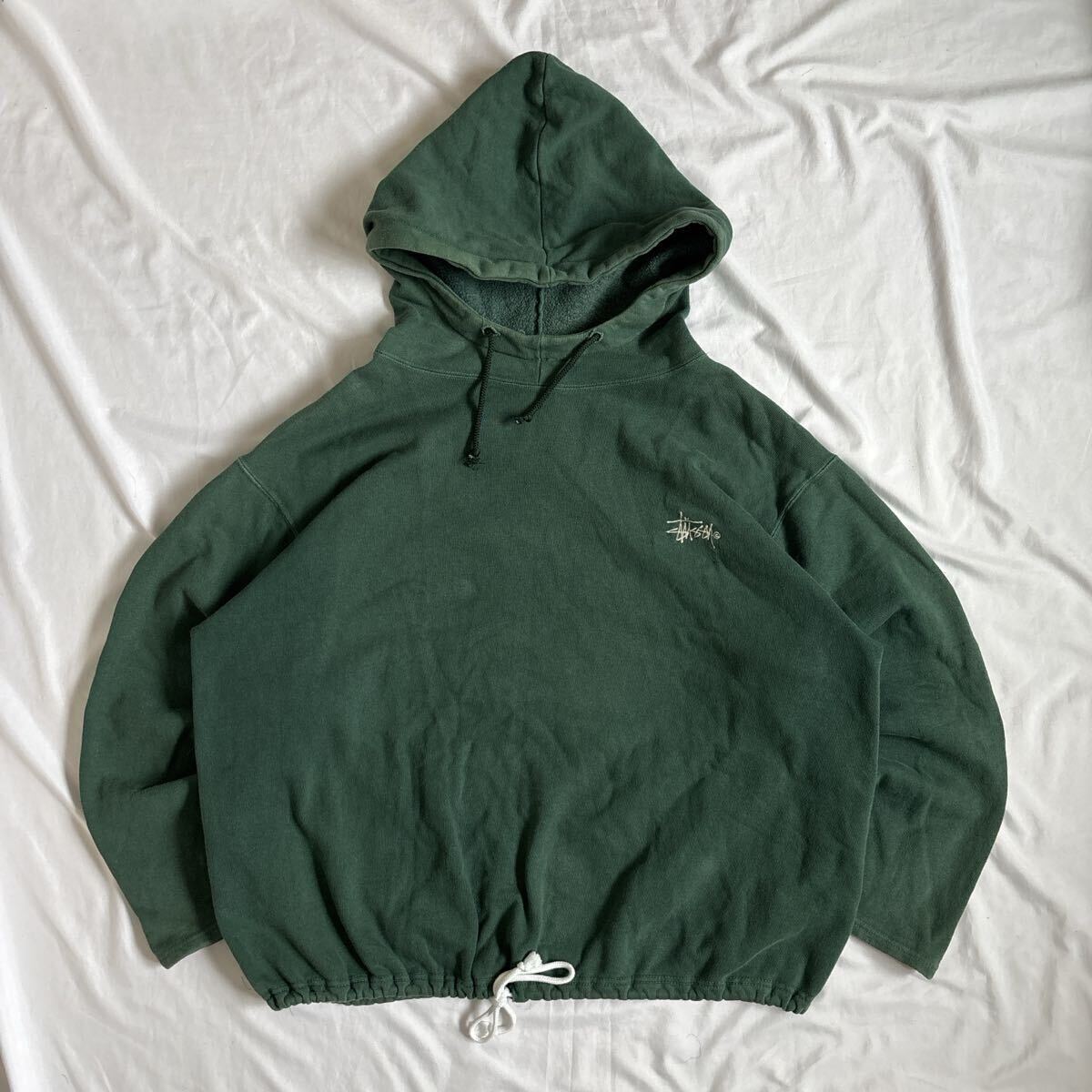 special 80s 90s OLD STUSSY スウェットパーカー フーディー 黒タグ オールドステューシー ビンテージ vintage USA製拍卖