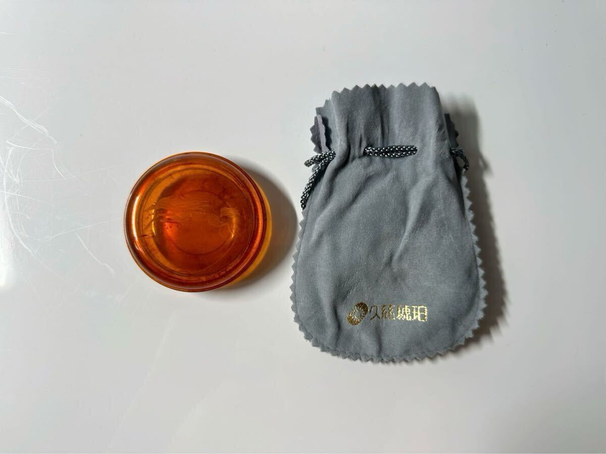 「亭」112唐物琥珀アンバー馬紋香合蓋盒朱肉入れ文房具細密細工時代物 中国美術拍卖