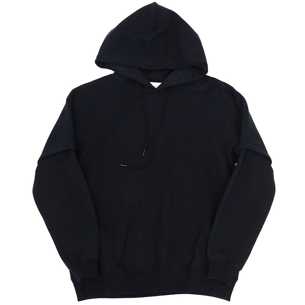 E0639S 新品 YAAH/LAYER HOODIE パーカー 【サイズ:S】 ブラック ヤア メンズ拍卖