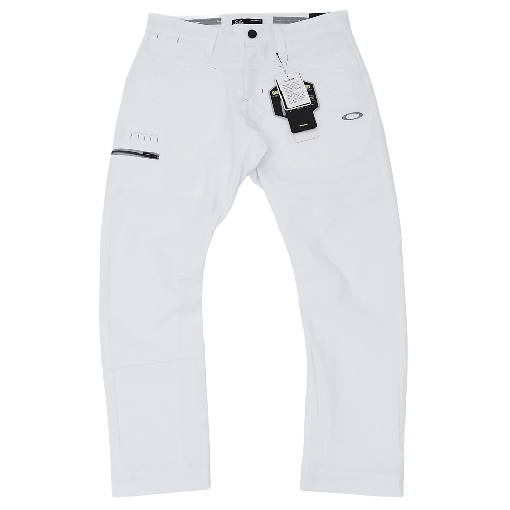 E06266 新品 OAKLEY Skull Z-3D 9/10Th Tapered 14.0 パンツ 【サイズ:JPN34】 ホワイト FOA404228 ゴルフウエア オークリー拍卖