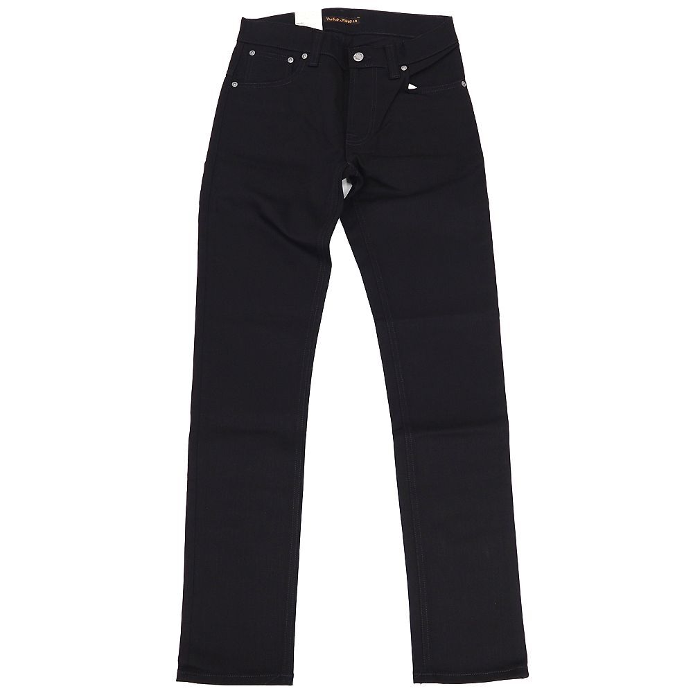 I0606S 新品 Nudie jeans/THIN FINN デニム パンツ 【サイズ:W29 L30】 DRY COLD BLACK ヌーディージーンズ メンズ拍卖