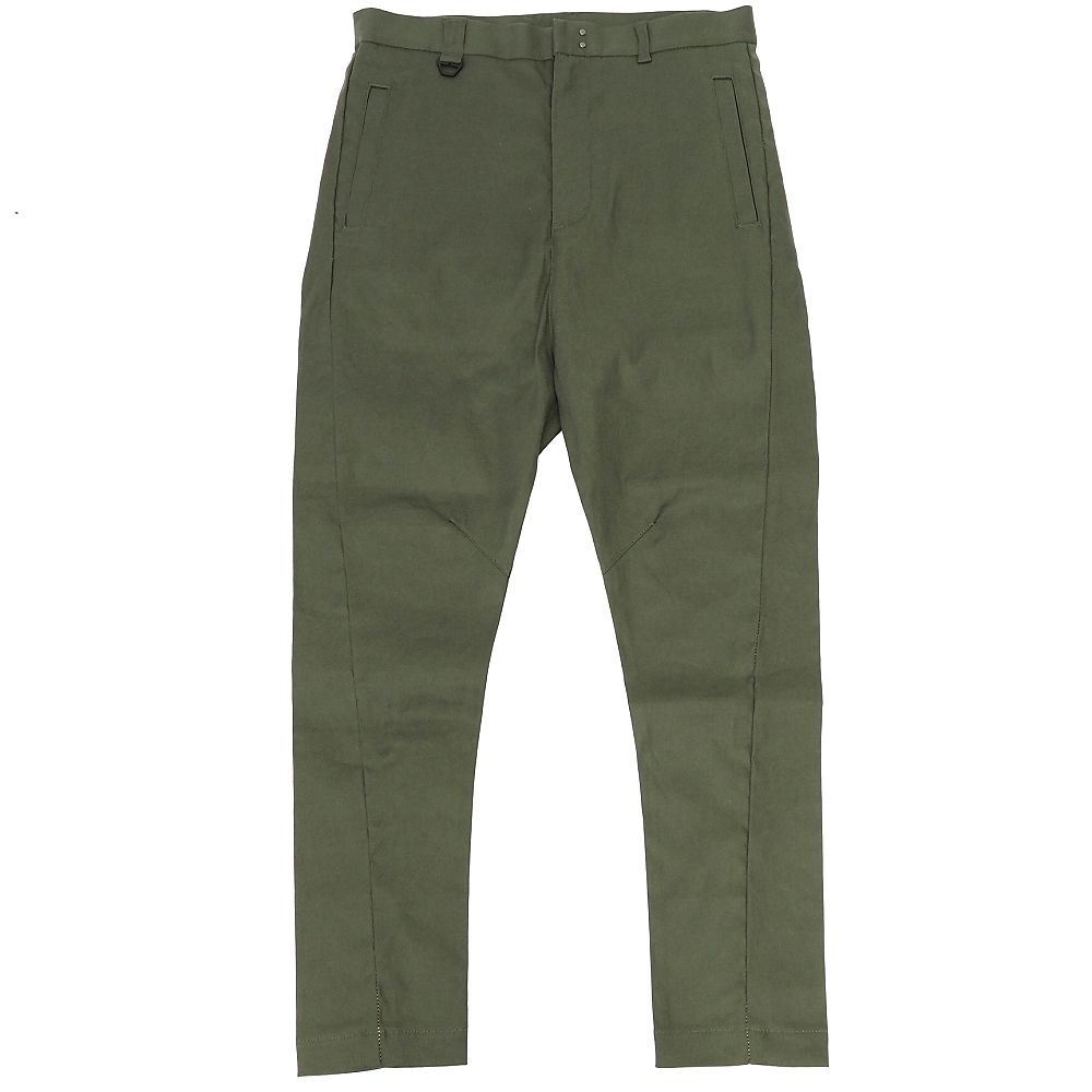 J06198 新品 25SS RIPVANWINKLE/Solid Pant ソリッドパンツ【サイズ:L】カーキ リネン混ツイルストレッチ リップヴァンウインクル メンズ拍卖