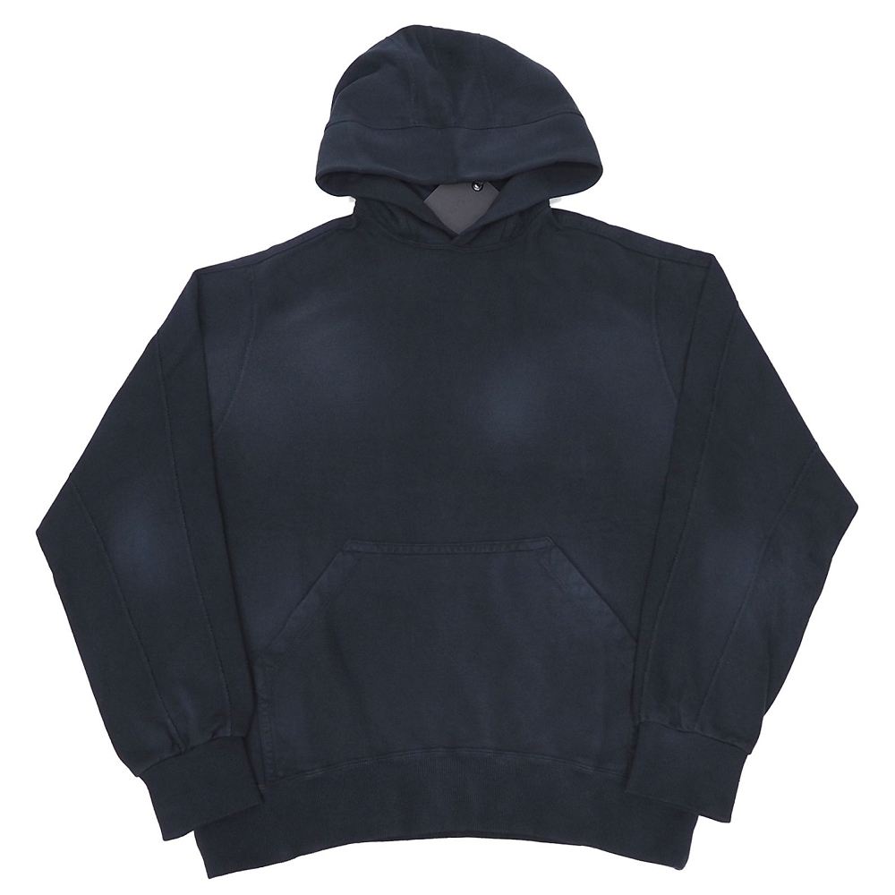 J06261 新品 25SS Omar Afridi/DOLMAN HOODIE パーカー 【サイズ:46】 ネイビー DYED JERSEY 日本製 オマールアフリディ メンズ拍卖