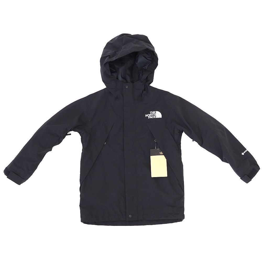 B0680S 未使用品 THE NORTH FACE/Mountain Jacket ゴアテックス マウンテンジャケット【サイズ:130】ブラック マウンテンパーカー キッズ拍卖