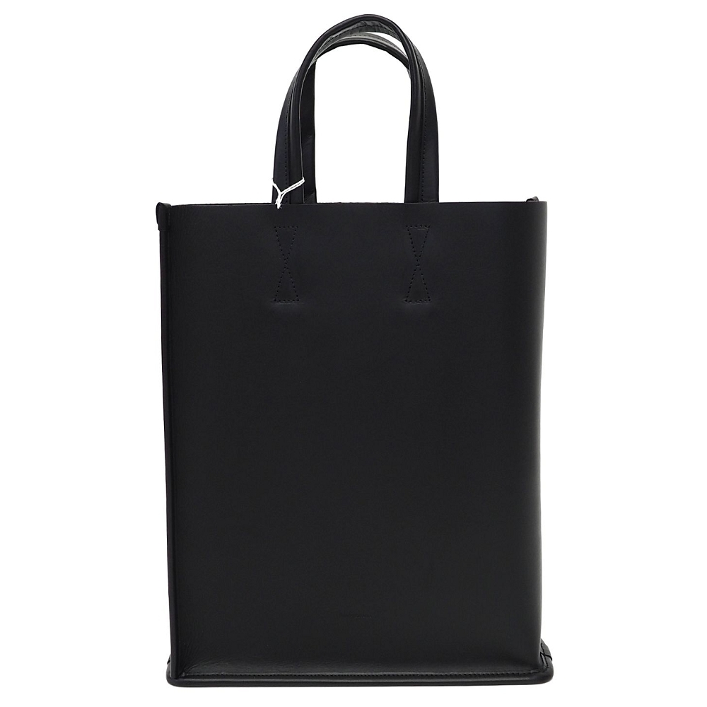 J06269 新品 Hender Scheme/atypical fabien L レザートートバッグ ブラック エンダースキーマ メンズ拍卖