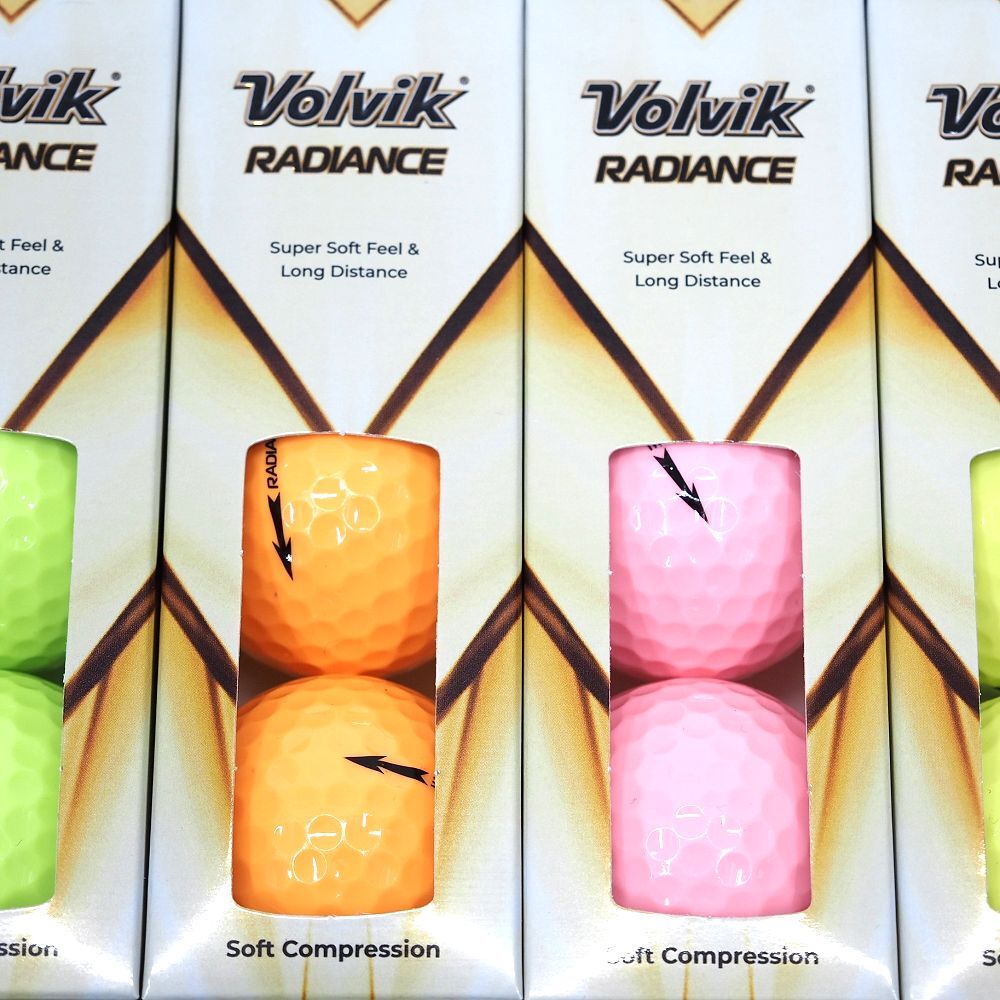 J06352 未使用品 Volvik/RADIANCE 1ダース ゴルフボール 12球 ボルビック拍卖