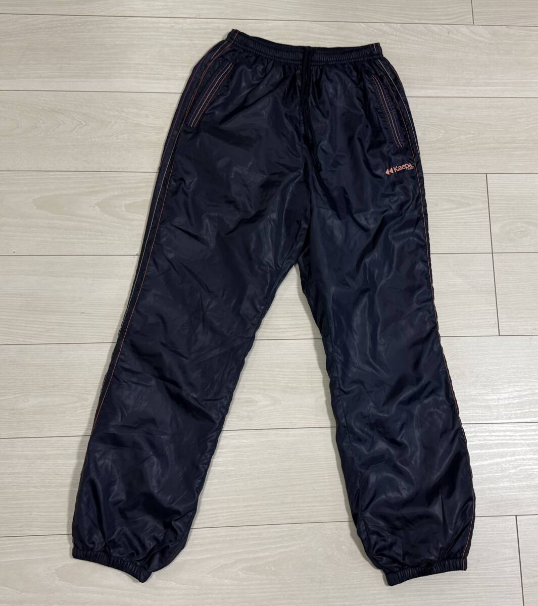 ★Kaepa ケイパ レディース 保温 暖パン ウィンドパンツ 裏起毛 Mサイズ 濃紺★拍卖