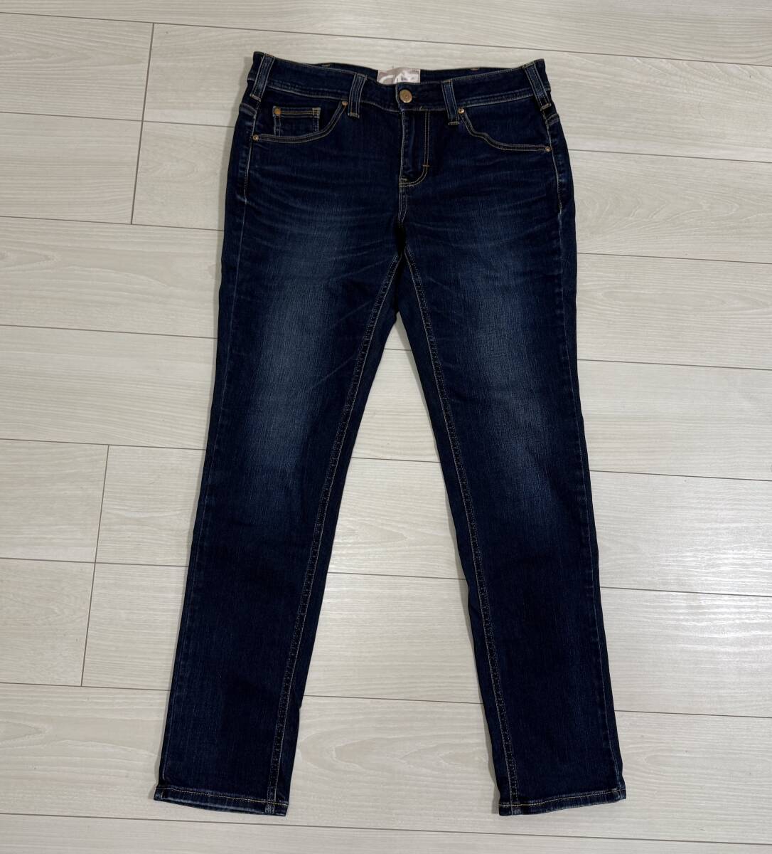 ★C17 C-SEVENTEEN レディース 大きいサイズ CR326 スキニー デニム ジーンズ ストレッチ パンツ シーセブンティーン 30 エドウィン★拍卖