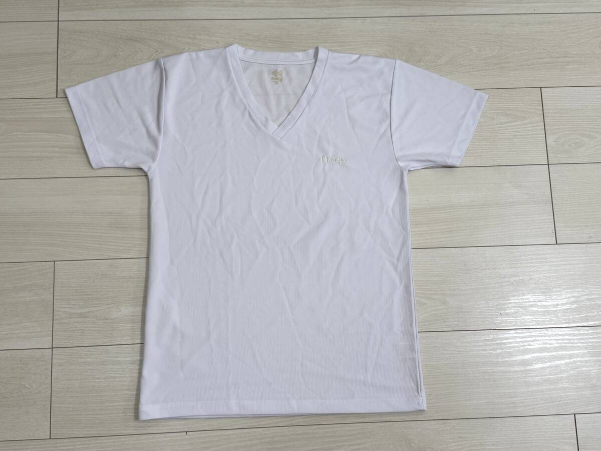 ★Kaepa ケイパ VネックTシャツ 半袖 白 Lサイズ メンズ★拍卖