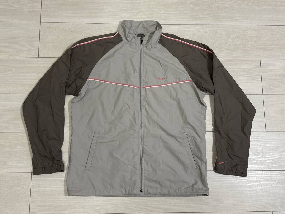 ★ナイキ Nike レディース ジップアップ ウィンドブレーカージャケット Mサイズ★拍卖