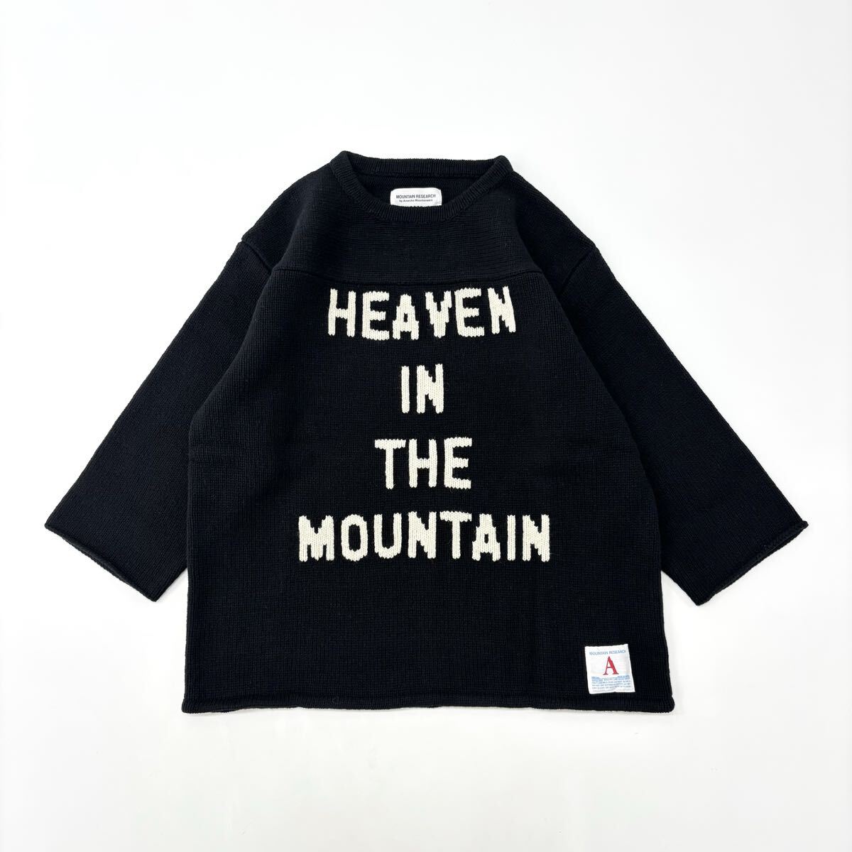 25aw 25cc 2025 未使用 MOUNTAIN RESEARCH マウンテンリサーチ MT Game Sweater 4173 ゲーム セーター ニット サイズ L / XL 711-0240拍卖