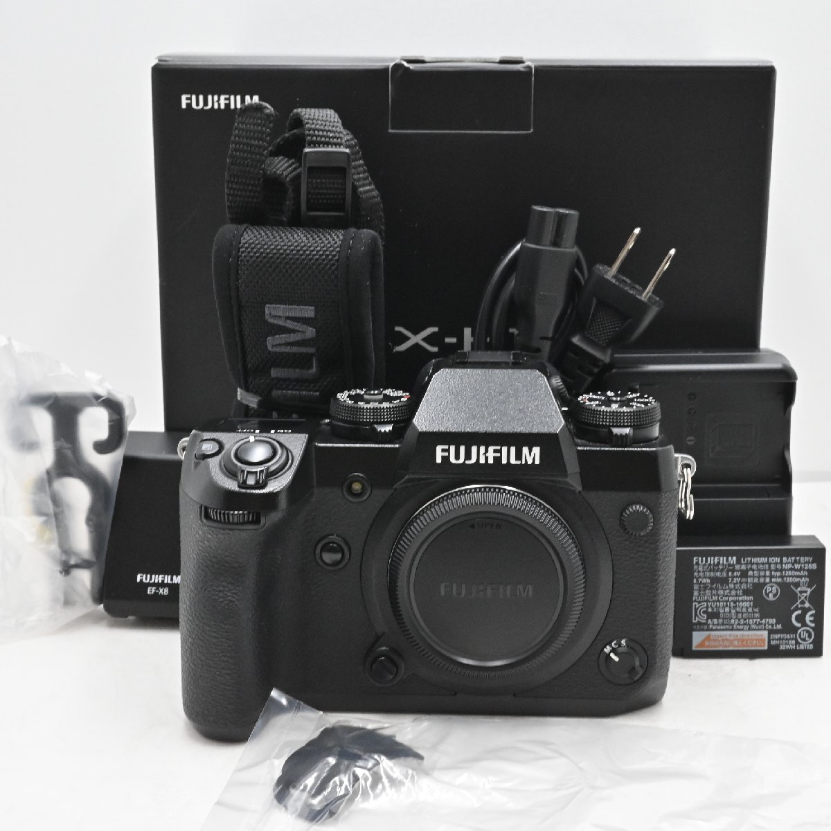 ショット数『162』富士フイルム(FUJIFILM) ミラーレス一眼カメラ X-H1ブラック拍卖