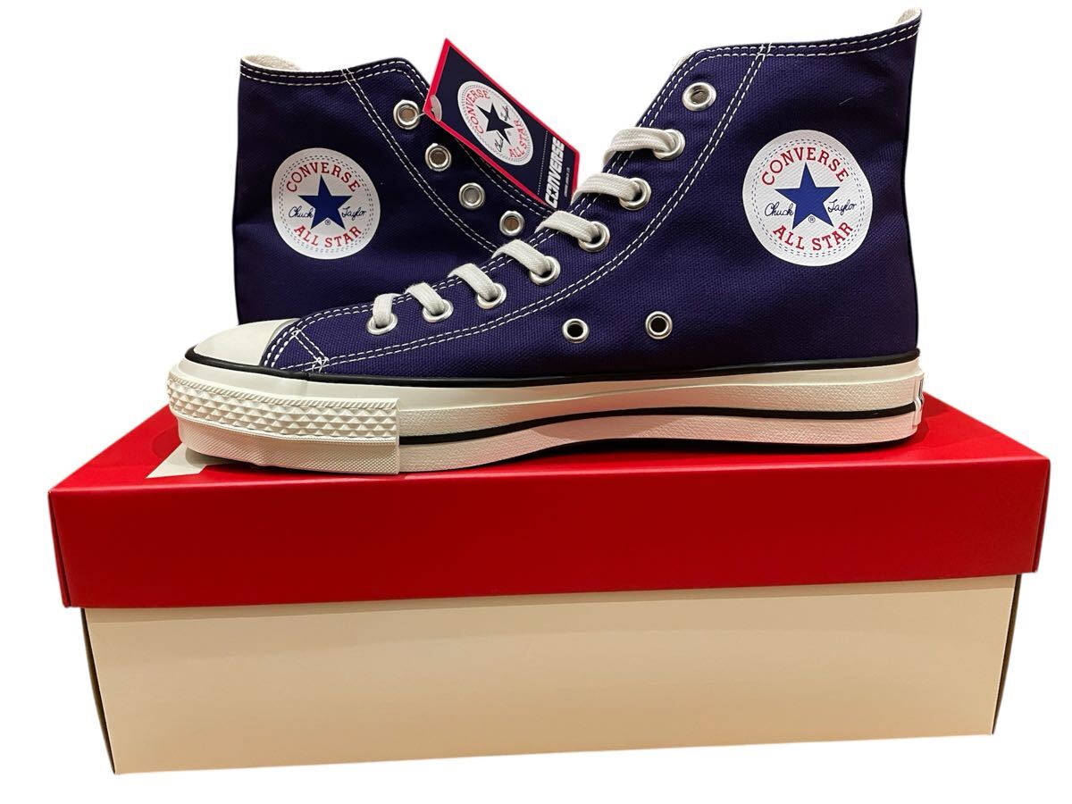 新品コンバースALLSTARox日本製made inJAPAN紫 26拍卖