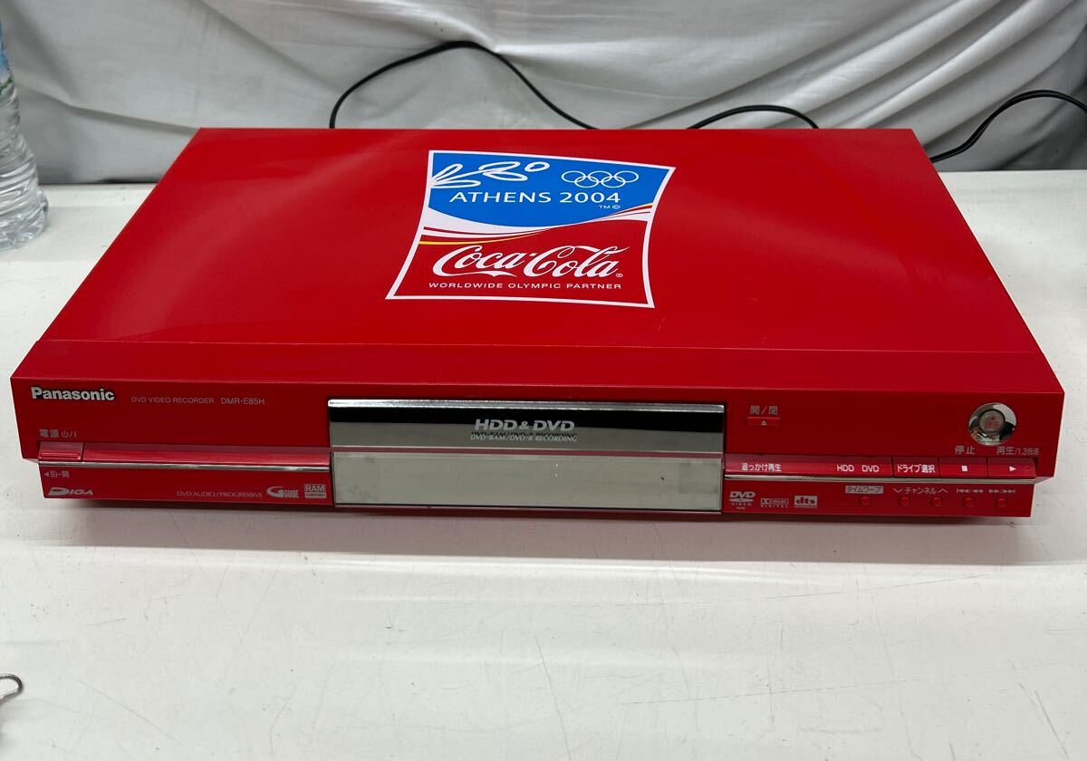 ★71116-② Panasonic パナソニック DMR-E85H 2004年製 通電確認済み キズ 汚れ あります ジャンク品扱い拍卖