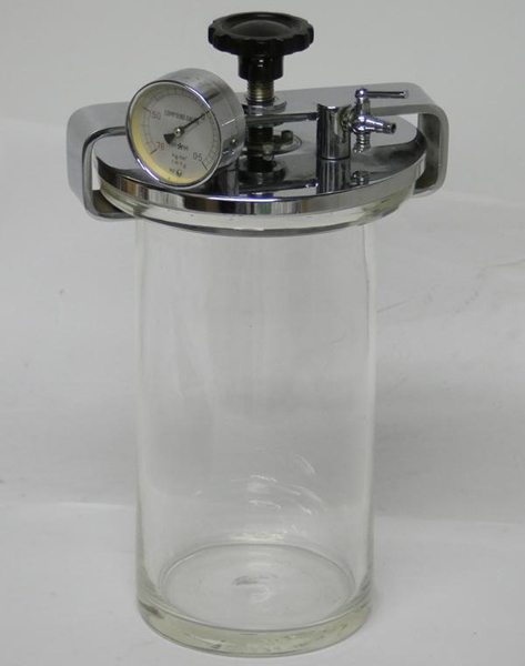 ◆富永製作所 ガラス製真空容器 真空チャンバー拍卖