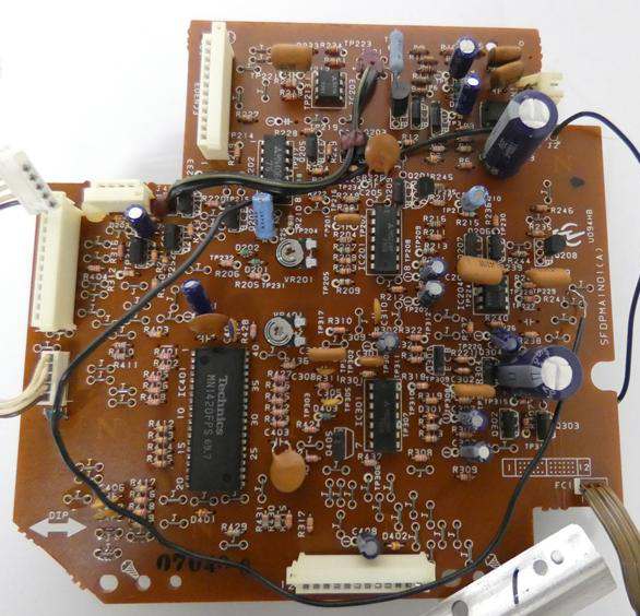 ■Technics レコードプレーヤー SL-MA1 メイン基板 MN1420FPS M5228Px2 MN4066B 三菱 M5216P M5233P拍卖