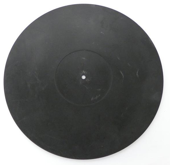 ■Pioneer ターンテーブルシート ブチルゴムマット PEB-017-0 D-4(JP-501) ② 直径287mm 厚さ約4.3mm 重量318g拍卖